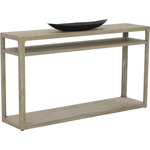 Doncaster 55 X 13.75 inch Smoke Grey Console Table